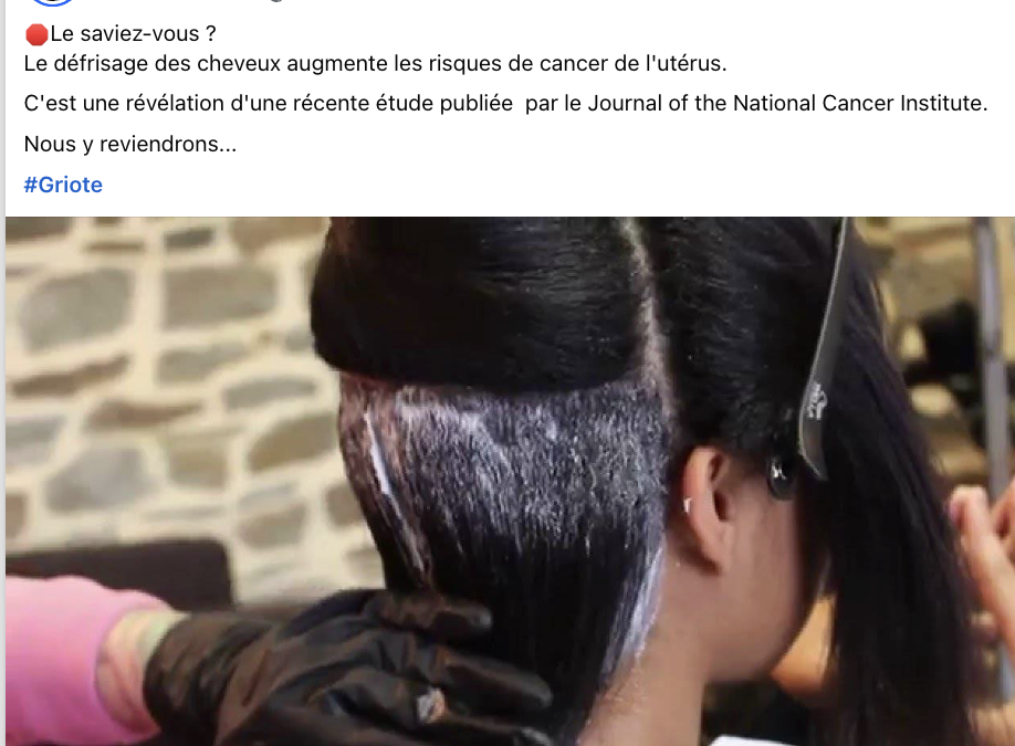 Défrisage et cancer de l’utérus : une information partiellement vraie