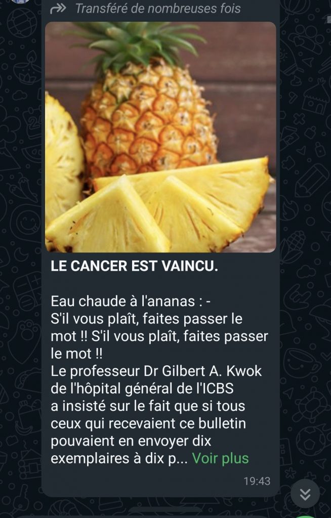 Lutte contre la désinformation Lutte contre la désinformation