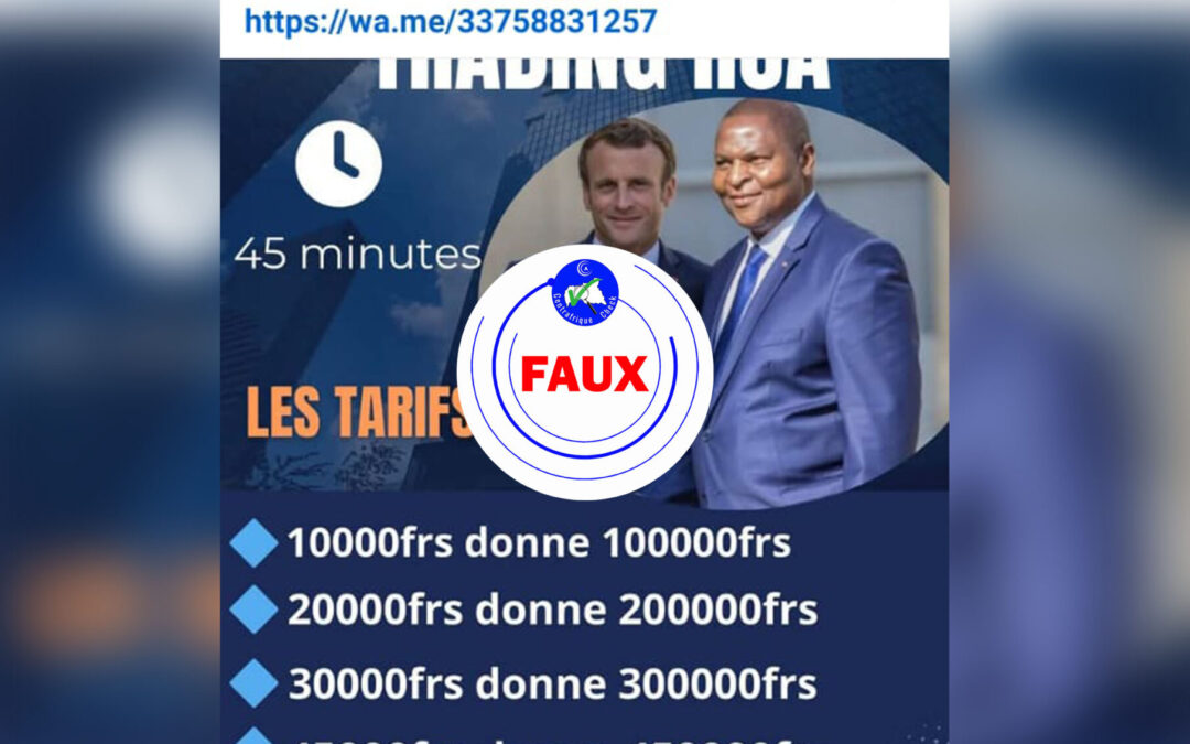 Méfiez-vous de la fausse offre d’investissement en ligne