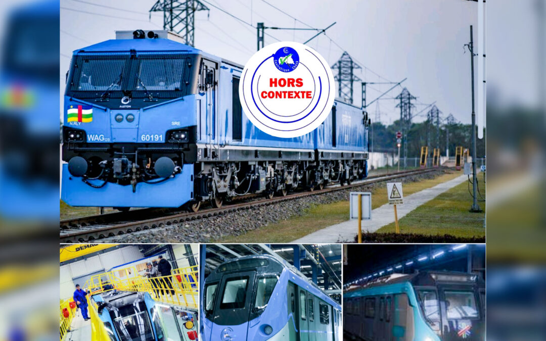 Ces photos ne montrent pas une usine de fabrication de trains en Centrafrique